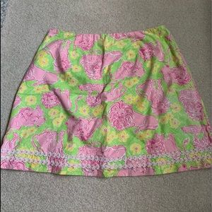 Lilly Pulitzer Lion Skirt